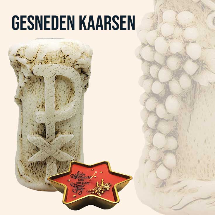 Gesneden kaarsen